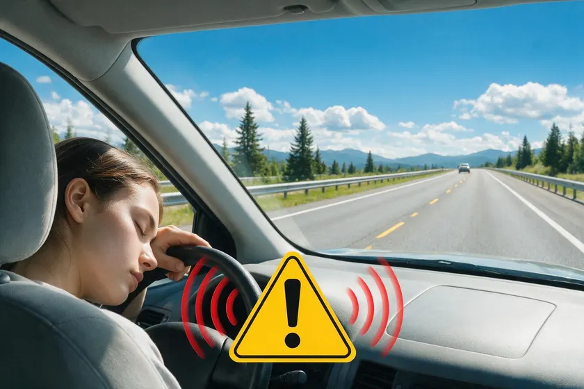 Sistema DDR de detección de somnolencia analizando el rostro del conductor mediante reconocimiento facial