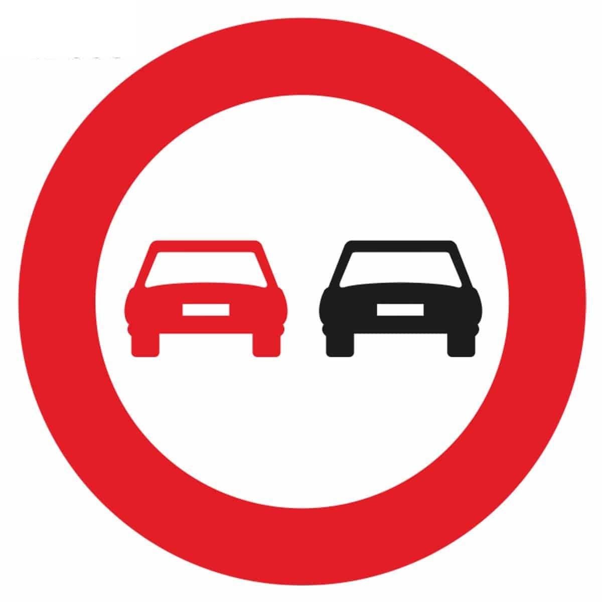 Adelantamiento prohibido
