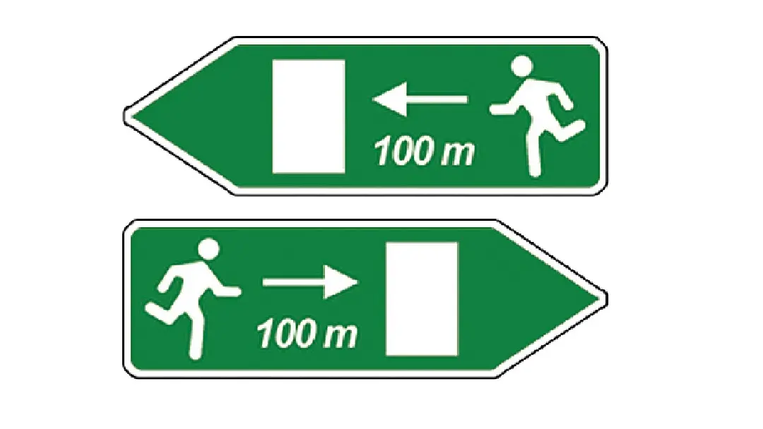 Salida de emergencia en túnel